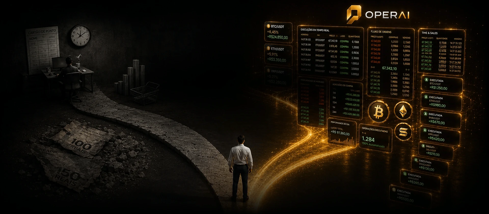 A encruzilhada: continuar no ciclo ou seguir o caminho dourado da OPERAI